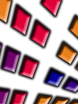 Background made out of square shapes.