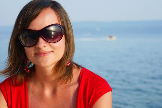 young girls in Croatia beach