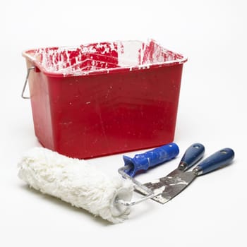 paintroller spatula tools