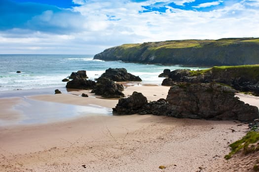 Award winning Durness spectacular beach, Sutherland, Scotland