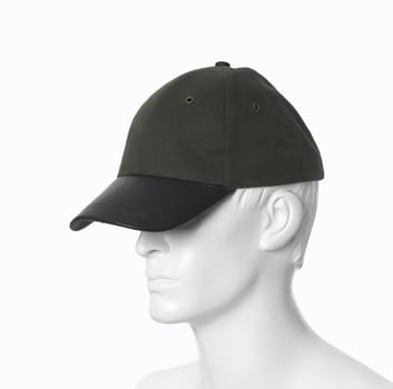 green cap
