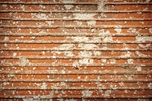 close up shot of an old dammaged wall.