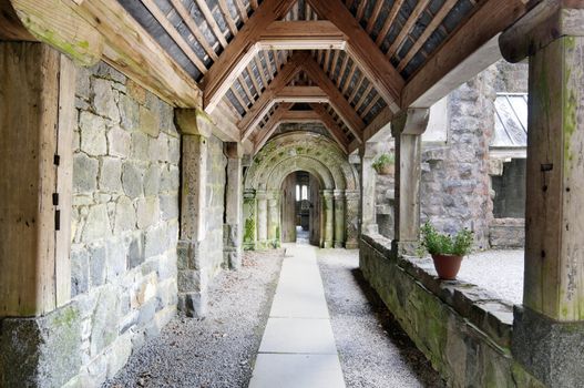 St Conans Kirk on the banks of Loch Awe Dalmally Argyll Scotland