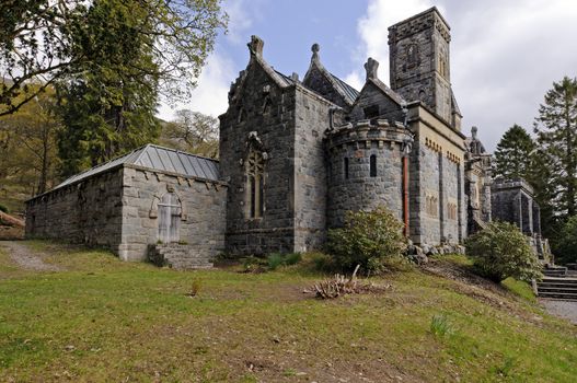 St Conans Kirk on the banks of Loch Awe Dalmally Argyll Scotland