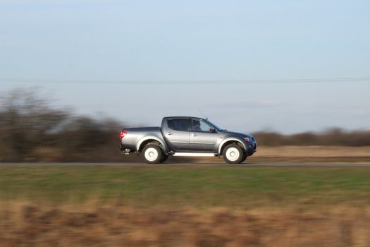 Mechanical vehicles in Poland, first days of spring.