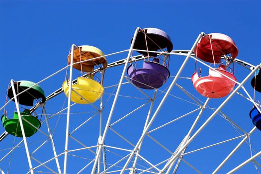 Part of ferris wheel