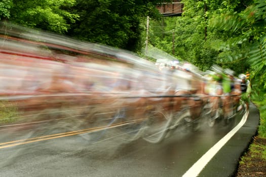 A Bicycle road race