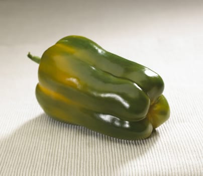 Isolated green pepper