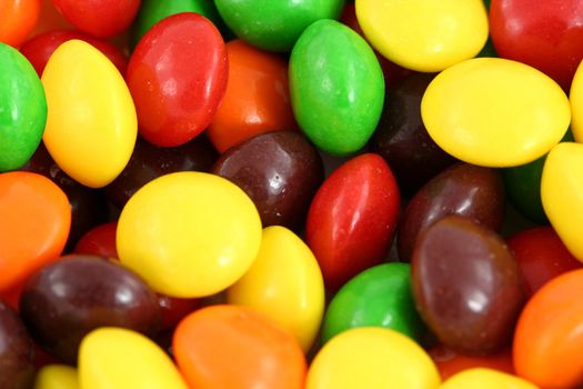 A Coloful candy Background