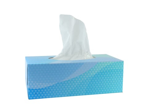 A isolated box of tissues