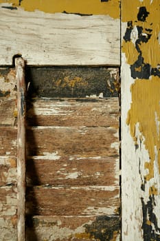 A old window shutter macro