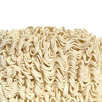 Detail of noodles pasta (traditional Asian cuisine)