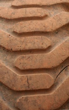 Dirty truck Tire treads background