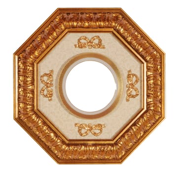 antique frame with clipping path