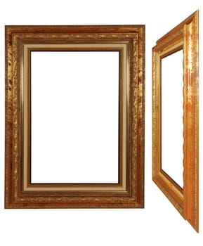 antique frame front&perspective