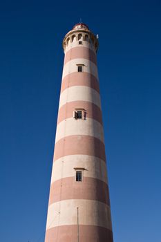 Lighthouse in Aveiro in Portugal - Barra beach
