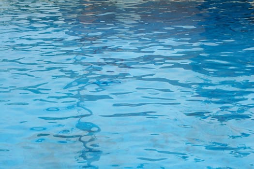 A Clear Blue pool water abstract background
