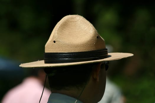 A Park rangers hat