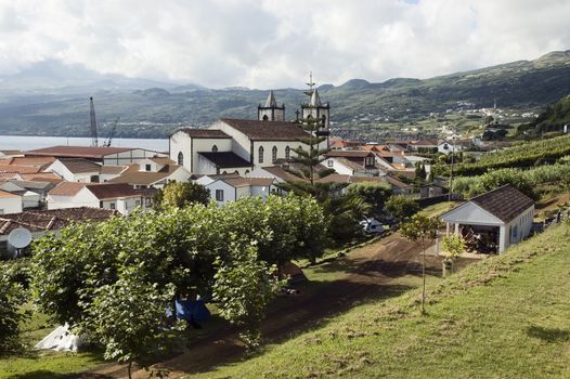 Village of Lages do Pico in Pico island, Azores, Portugal
