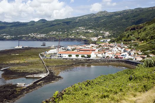 Village of Lages do Pico in Pico island, Azores, Portugal
