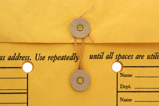 A interoffice envelope background