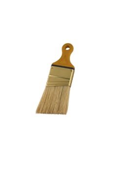 A Isolated paint brush on white
