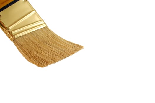 A Isolated paint brush on white