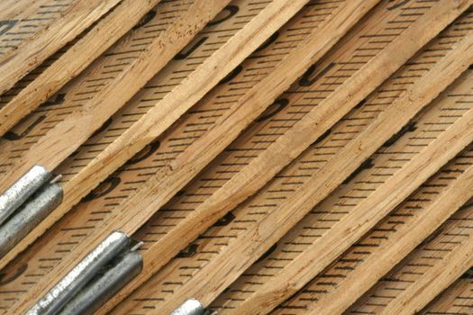 A Carpenters folding ruler background