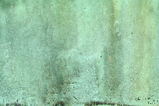 Weathered green copper background