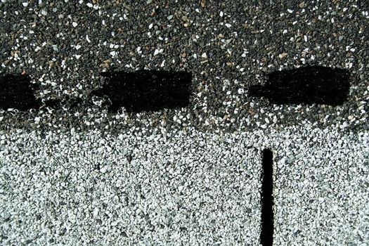 Asphalt roofing starter shingle background