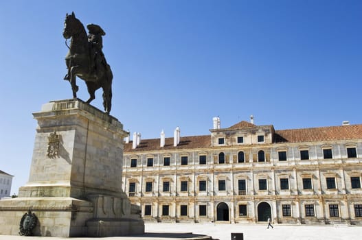 Equestrian statue of King Joao IV, Paco Ducal de Vila Vicosa, Alentejo, Portugal