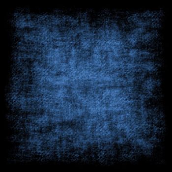 Blue grunge retro background - square format