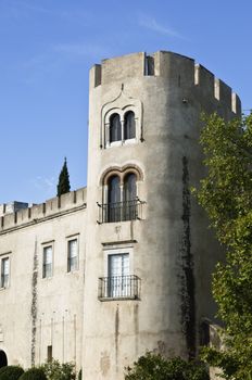 Medieval castle of Alvito in Alentejo province, Portugal
