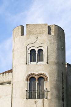Medieval castle of Alvito in Alentejo province, Portugal
