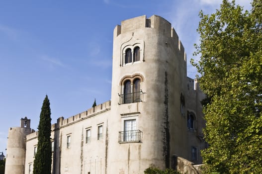 Medieval castle of Alvito in Alentejo province, Portugal