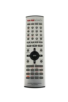 A Universal TV remote control isolated on white