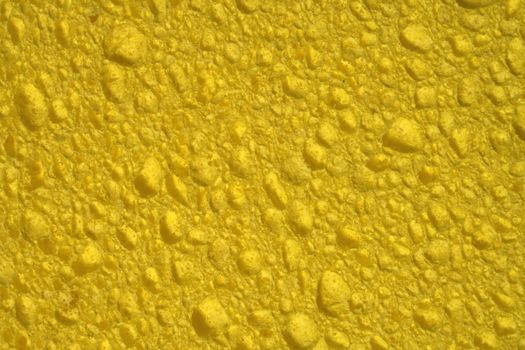 close up of a Yellow sponge