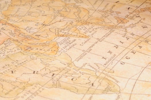 old map background. beige and brown color.