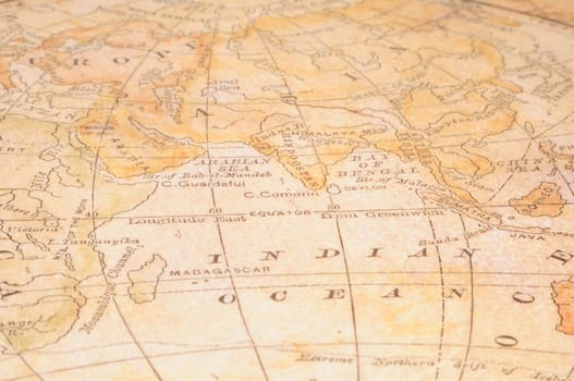 old map background. beige and brown color.