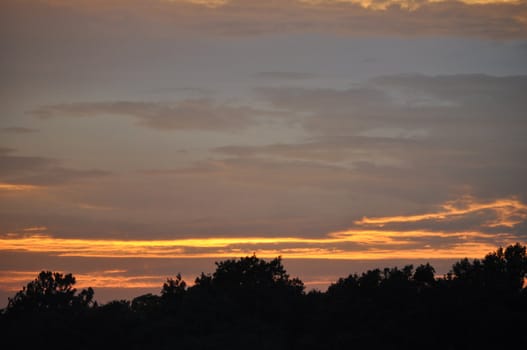 Sunset over Myrtle Beach