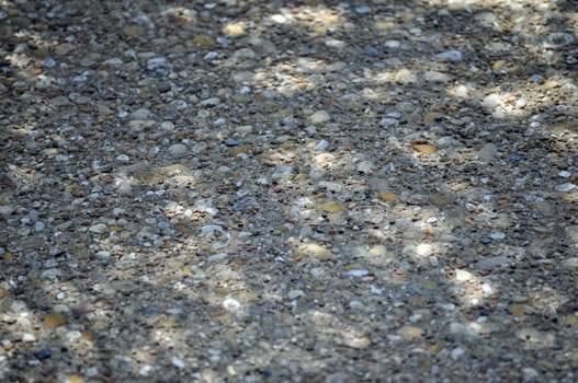 Gravel and shadows