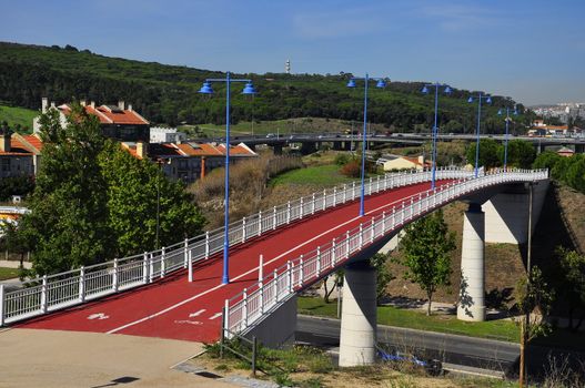 Running track, a bridge to a new city