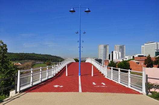 Running track, a bridge to a new city