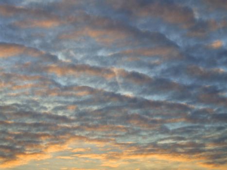 Cloudscape on a sunny day.