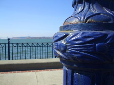 Small pier on a sunny day.