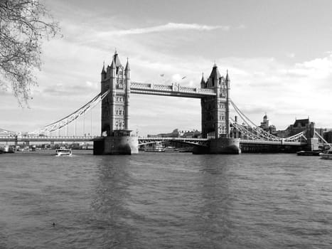 Tower Bridge over river Thames, London