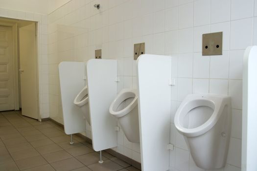 Interiors of a public toilet