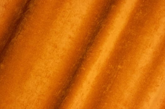 Textured brown background of a curtain