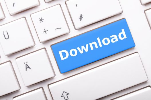 download key or button showing internet file or data sharing