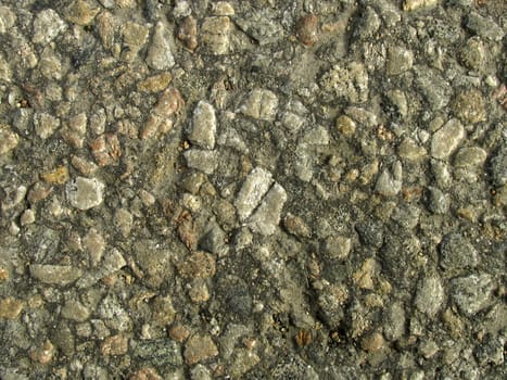 Photo of a structure of sand with stones